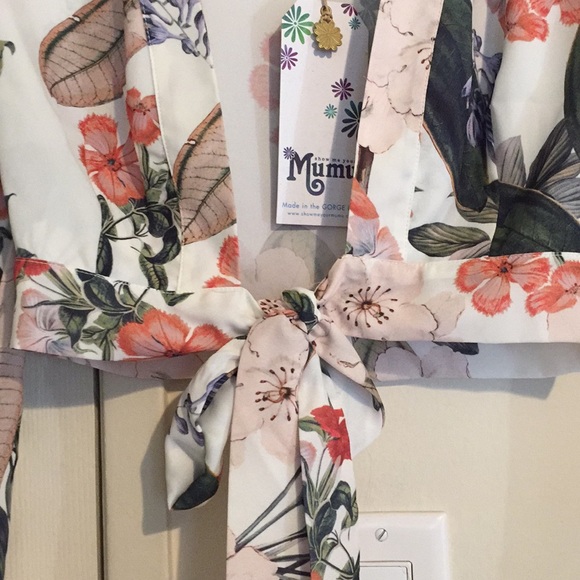 NWT Show Me Your Mumu Jordyn Tie Top size XS - Picture 4 of 5